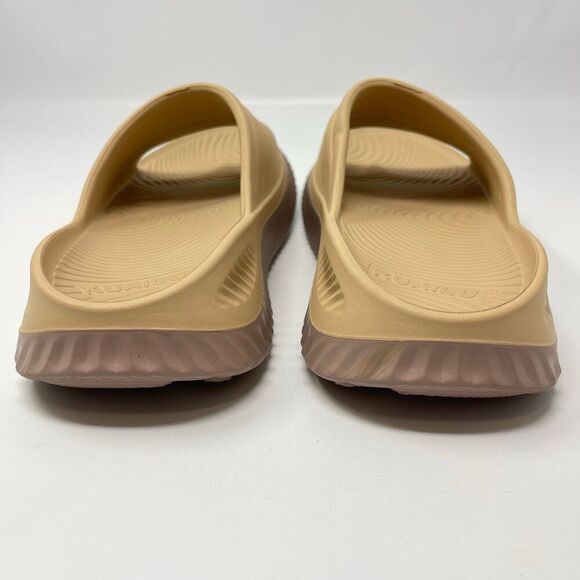 Kuailu Recovery Slides Sandals Tan Brown Cushioned Arch Support Women’s Size 9 - Picture 7 of 11
